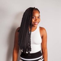 twist braid hair - hairstyle stock pictures, royalty-free photos & images