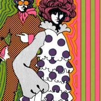 two fashionable people - fashion stock illustrations