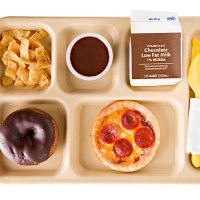unhealthy school lunch - junk food stock pictures, royalty-free photos & images