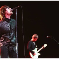 Universal City, CA. Lead singer of rock group OASIS Liam Gallagher plays to a sell out crowd at the Universal Amphitheatre. Picture by DAN CALLISTER...