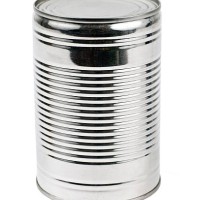 unlabelled tin can on a white background - food stock pictures, royalty-free photos & images
