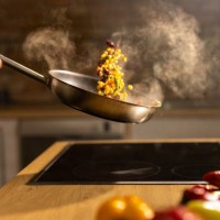 unrecognizable person making healthy lunch in the kitchen. - food stock pictures, royalty-free photos & images