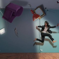 upside-down room - home decoration stock pictures, royalty-free photos & images