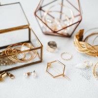 various pearl and gold jewelry. - fashion stock pictures, royalty-free photos & images