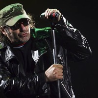 Vasco Rossi performs on stage at the first day of this year's Heineken Jamming Festival 2005 at F1 Circuit on June 10, 2005 in Imola, Italy.