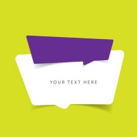 vector quote template, price tag, speech bubble trendy style vector stock illustration - fashion stock illustrations