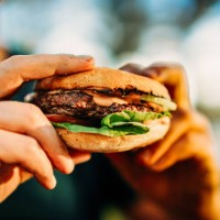 vegan food - junk food stock pictures, royalty-free photos & images