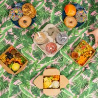 vegan food and drinks - junk food stock pictures, royalty-free photos & images