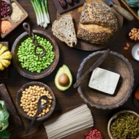 vegan food selection - food photos et images de collection