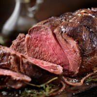 venison, elk sirloin tip roast - food stock pictures, royalty-free photos & images