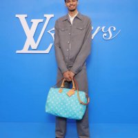 Victor Wembanyama attends the Louis Vuitton Menswear Spring/Summer 2025 show as part of Paris Fashion Week on June 18, 2024 in Paris, France.