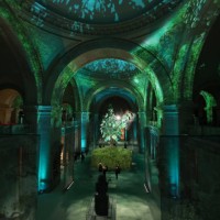 View of decor inside The 2024 Met Gala Celebrating 