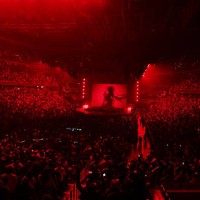 View of the crowd during the USHER: Past Present Future Tour Kick Off at Capital One Arena on August 20, 2024 in Washington, DC.