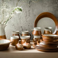 vintage dinnerware - home decoration stock pictures, royalty-free photos & images