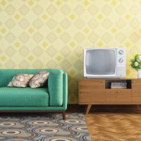 vintage living room interior - fashion stock pictures, royalty-free photos & images