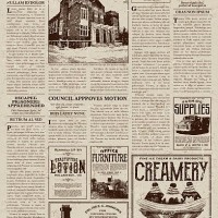 vintage victorian style newspaper design template - home decoration stock illustrations