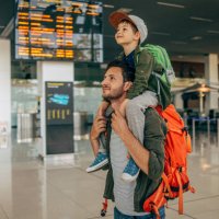 waiting for the flight - travel stock pictures, royalty-free photos & images