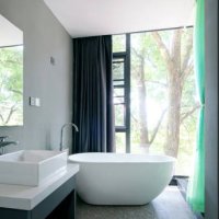 washbasins and bathtubs in luxury hotels - home decoration stock pictures, royalty-free photos & images