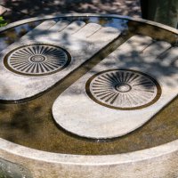 water fountain at hase-dera temple, kamakura, japan - garden decoration stock pictures, royalty-free photos & images