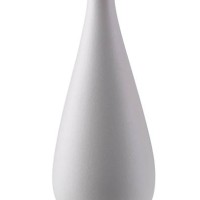 white simplicity style vase - home decoration stockfoto's en -beelden