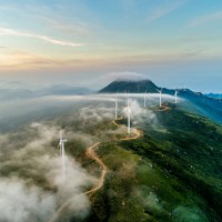 wind power generation - travel stock pictures, royalty-free photos & images