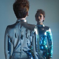 woman and her mirror reflection - fashion stock pictures, royalty-free photos & images