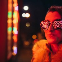 woman and neon light - fashion stock pictures, royalty-free photos & images