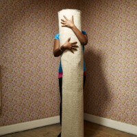 woman hugging ca - home decoration stock pictures, royalty-free photos & images