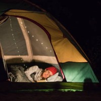 woman reading at night in tent - garden decoration stock pictures, royalty-free photos & images