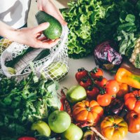 woman takes fresh organic vegetables - food stock pictures, royalty-free photos & images