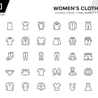 womenswear - fashion stock illustrations