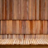 wooden shelves in a coffee shop blurred bokeh light background, display table, blank wooden counter for mockup, banner, template - garden decoration stock pictures, royalty-free photos & images