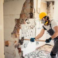 worker using hammer - home decoration stock pictures, royalty-free photos & images