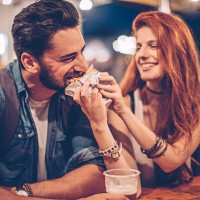 you must try this burger - food stock pictures, royalty-free photos & images