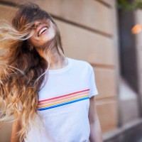 young woman influencer posing for social media. - fashion stock pictures, royalty-free photos & images