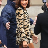 Zendaya attends the Louis Vuitton Womenswear Fall Winter 2023-2024 show as part of Paris Fashion Week on March 06, 2023 in Paris, France.