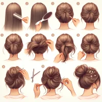 Effortless Elegance: How to Create a Messy Bun at Home for Special Occasions