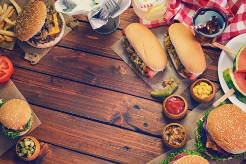 4th of july picnic - garden decoration stock pictures, royalty-free photos & images