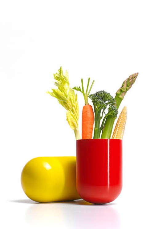 5 a day capsule vitamins - food stock pictures, royalty-free photos & images