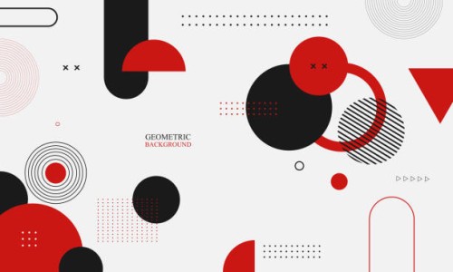 abstract modern background with circle geometric shapes and vector elements. - fashion stock illustrations