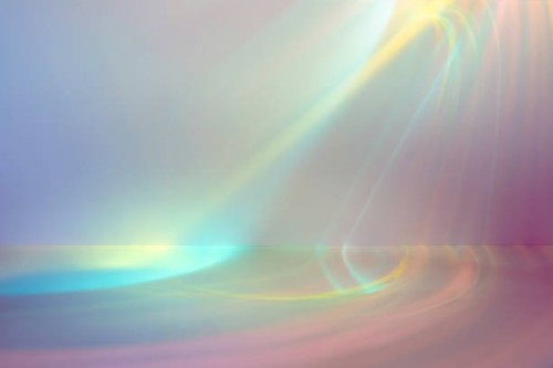 abstract studio room with neon rainbow colored laser light refraction effect. empty 3d stage background with natural light sparkles and shadows. front view, copy space. - fashion stock pictures, royalty-free photos & images