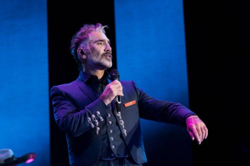 Alejandro Fernandez performs at Palau Sant Jordi on June 27, 2023 in Barcelona, Spain.