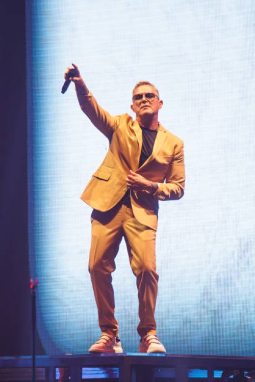 Alejandro Sanz performs in concert at Palau Sant Jordi on June 17, 2023 in Barcelona, Spain.