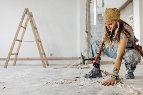 almost done with the floor - home decoration stock pictures, royalty-free photos & images