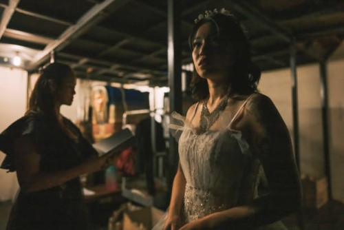 anxious chinese female opera singer at backstage waiting to performing solo on stage - concert stock pictures, royalty-free photos & images