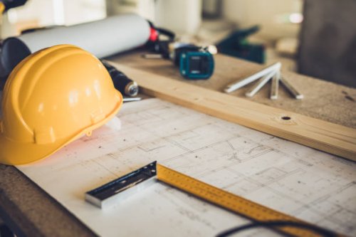 architectural equipment at construction site! - home decoration stock pictures, royalty-free photos & images