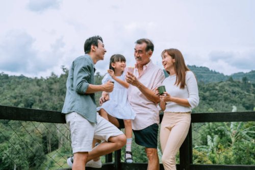 asian chinese family having great time at the resort hotel - travel stock pictures, royalty-free photos & images