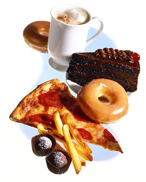 assortment of junk food - junk food stock pictures, royalty-free photos & images