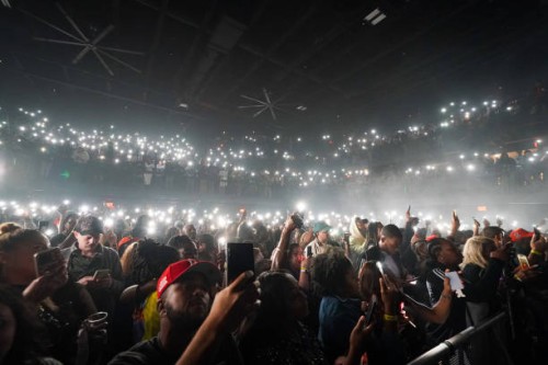 Atmosphere during the Back That Azz Up 25th Anniversary Tour at The Eastern on November 20, 2024 in Atlanta, Georgia.