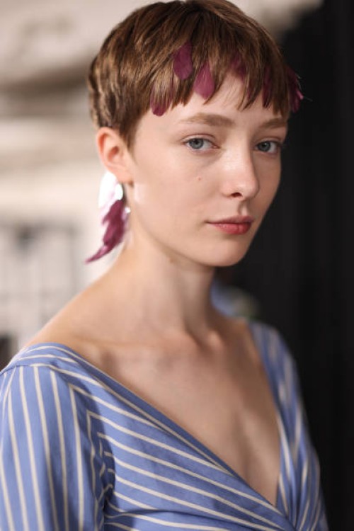Backstage at Dries Van Noten Ready To Wear Spring 2024 on September 27, 2023 in Paris, France.